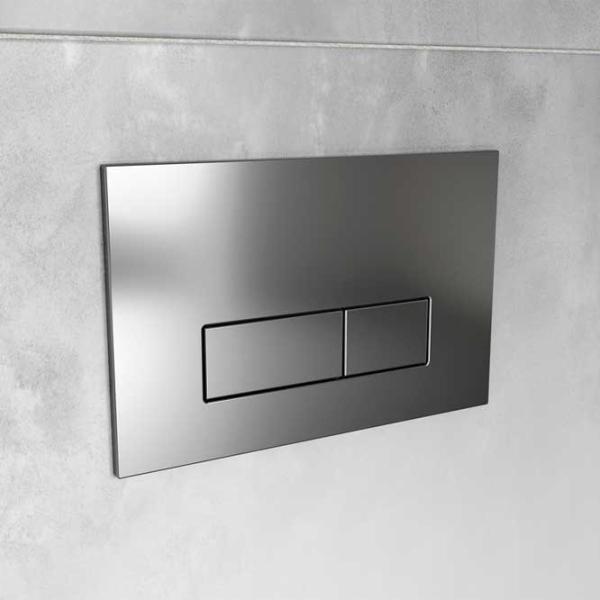 Placă de comandă Ideal Standard OLEAS M2 SmartFlush Plastic/ Dublă photo 2