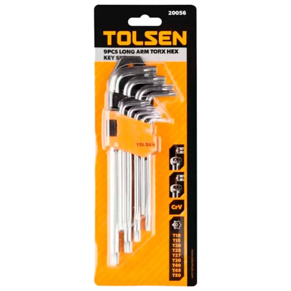 Set chei Torx tip "L" Tolsen 20057 Cantitatea în set: 9 buc. photo 13 Set chei Torx tip "L" Tolsen 20057 Cantitatea în set: 9 buc. photo 13