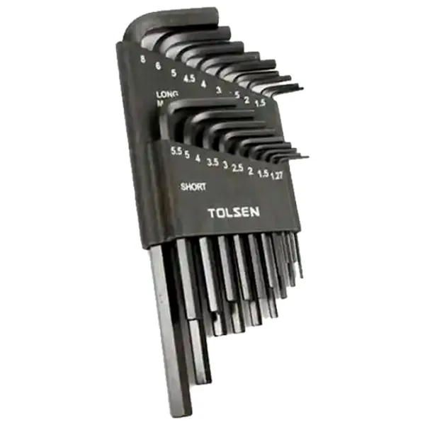 Набор ключей шестигранных Tolsen 20094 Количество в наборе: 36 шт. photo 3 Набор ключей шестигранных Tolsen 20094 Количество в наборе: 36 шт. photo 3