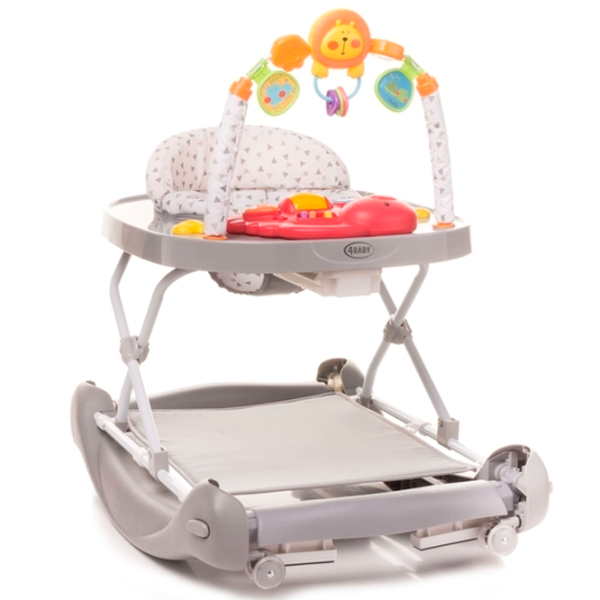 Premergător 4Baby Swing'n Push () Clasic/ Gray photo 3