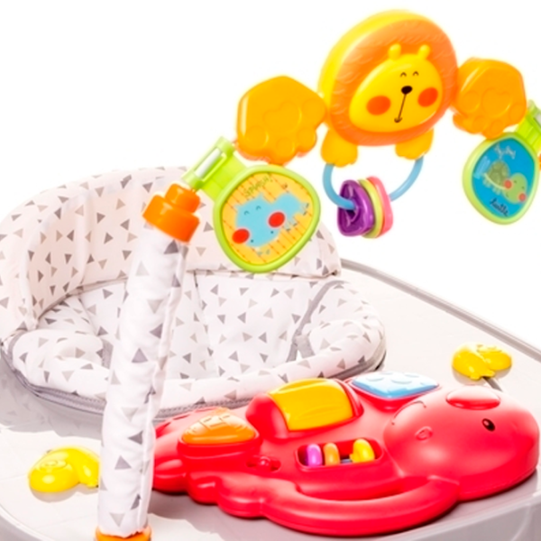 Premergător 4Baby Swing'n Push () Clasic/ Gray photo 6