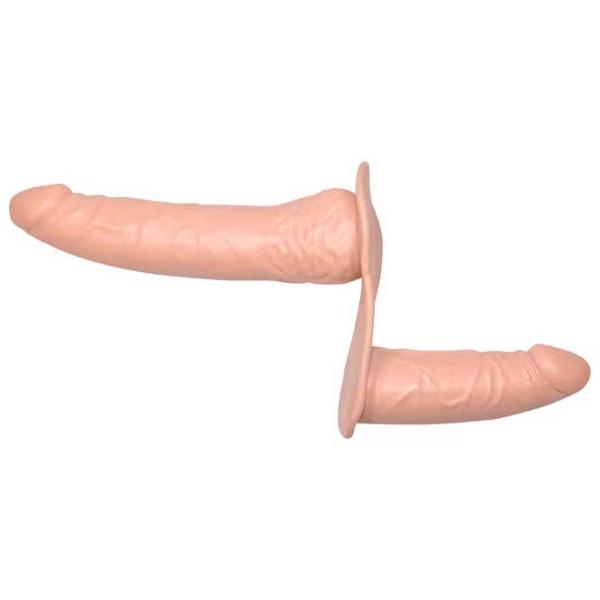 Страпон You2Toys Double Dong / Бежевый photo 2