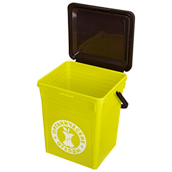 Coș de gunoi Bytplast 46730 8 l/ Plastic/ Green photo 2 Coș de gunoi Bytplast 46730 8 l/ Plastic/ Green photo 2