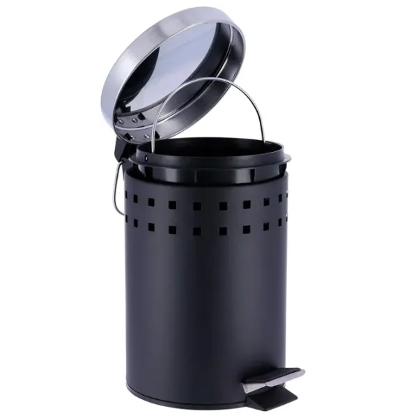 Coș de gunoi Tendance 46232 3 l/ Inox/ Black photo 2
