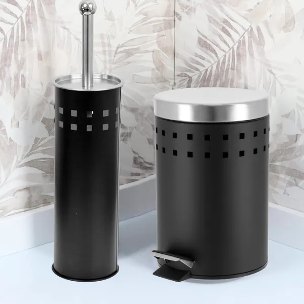 Coș de gunoi Tendance 46232 3 l/ Inox/ Black photo 4