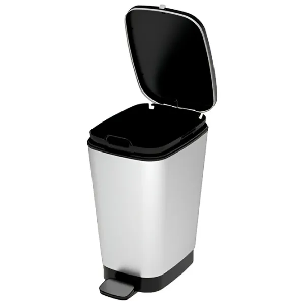 Coș de gunoi Kis Chic Bin 10 l/ Plastic/ Silver photo 2