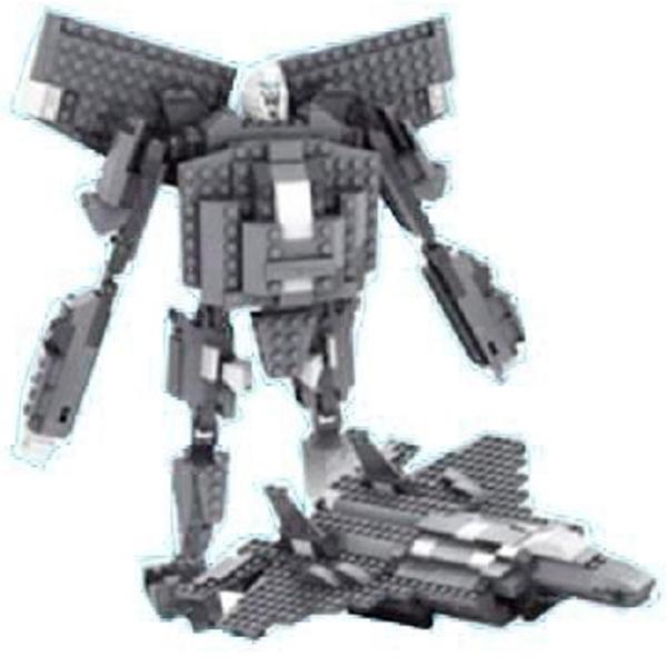 Конструктор Legao Universe Робот/ Серый photo 2
