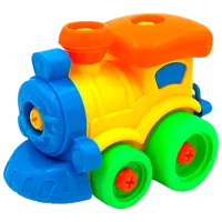 Constructor ChiToys 1068002 Tren/ Multicolor photo 4