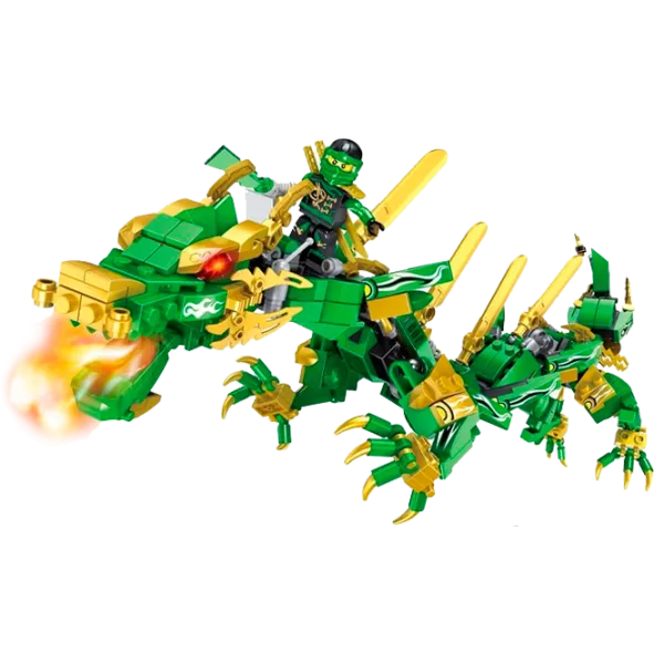Конструктор Hsanhe Dragon Knight Фигуры/ Зелёный photo 2