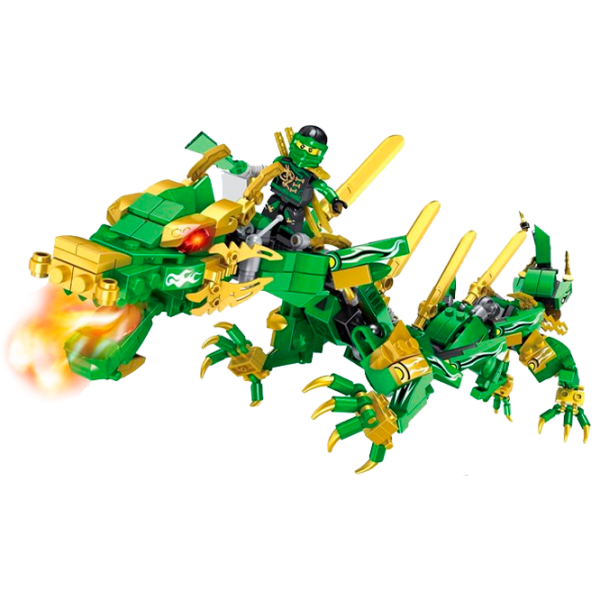Конструктор Hsanhe Dragon Knight Фигуры/ Зелёный photo 2