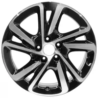 Jantă RC RC-108-GMF 40/ 6.5 16 " 5x114.3 Aliaj ușor/ Black photo 2