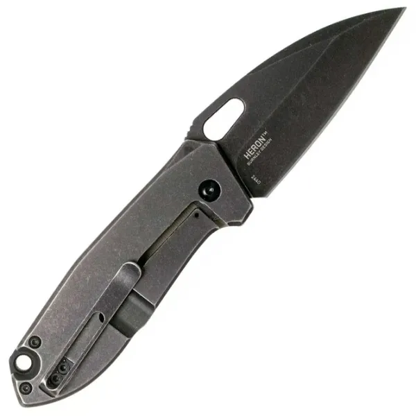 Нож CRKT Heron Black Tan 2440 карманный/ 8Cr13MoV photo 2