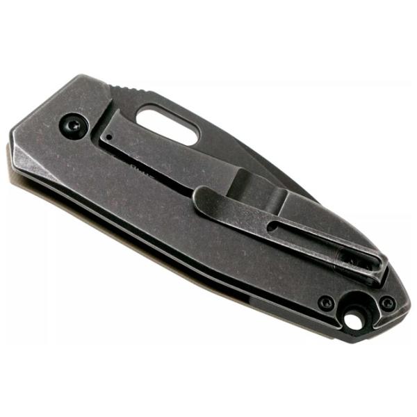 Нож CRKT Heron Black Tan 2440 карманный/ 8Cr13MoV photo 3