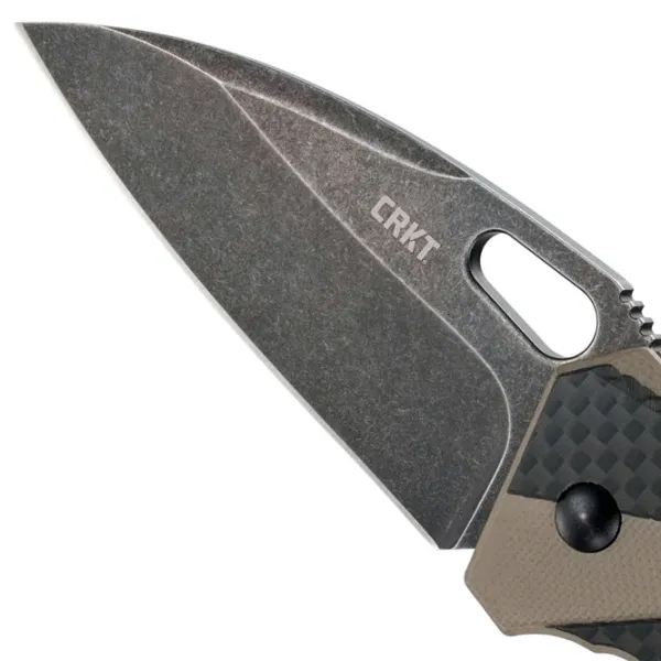 Нож CRKT Heron Black Tan 2440 карманный/ 8Cr13MoV photo 5