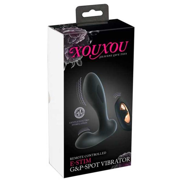 Вибратор XOUXOU RC E-Stim G&P-Spot Черный photo 6