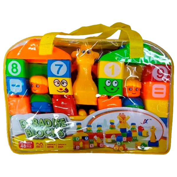 Constructor Let's Play Blocksland Figuri/ Multicolor photo 2