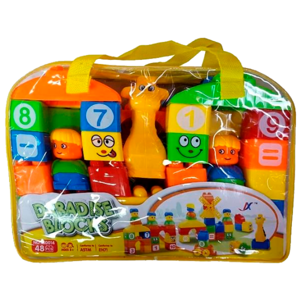 Constructor Let's Play Blocksland Figuri/ Multicolor photo 2