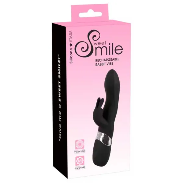 Вибратор Sweet Smile Rabbit Vibes Розовый photo 5 Вибратор Sweet Smile Rabbit Vibes Розовый photo 5