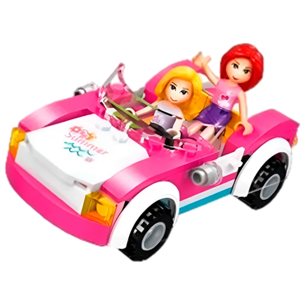 Конструктор Hsanhe 1068020 Самолёт/ Розовый photo 3