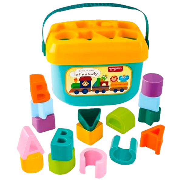 Конструктор Hsanhe Baby's first blocks Фигуры/ Разноцветный photo 2