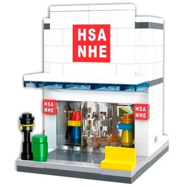 Конструктор Hsanhe Clothes store Фигуры/ Белый photo 2