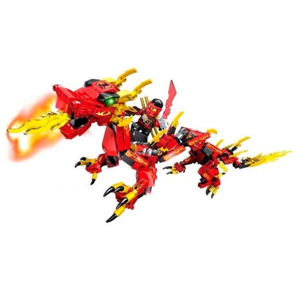 Конструктор Hsanhe Dragon Knight Дракон/ Красный photo 2