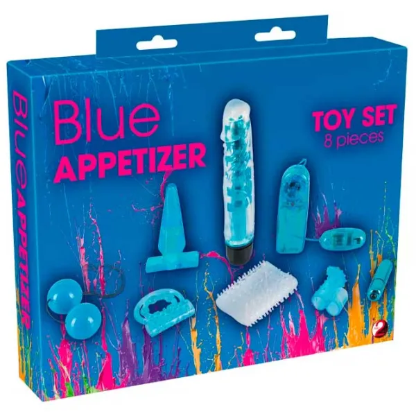 Набор игрушек для взрослых You2Toys Appetizer Синий photo 8 Набор игрушек для взрослых You2Toys Appetizer Синий photo 8