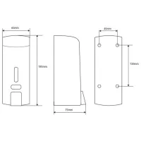 Дозатор жидкого мыла Bemeta Hotel 0.3л photo 2