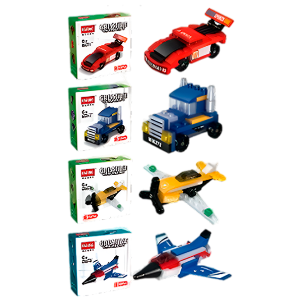 Конструктор Hsanhe N6027 Транспорт/ Разноцветный photo 2