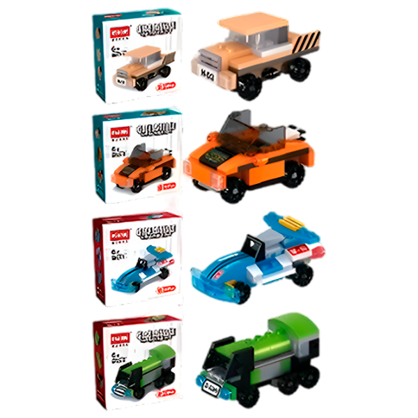 Конструктор Hsanhe N6027 Транспорт/ Разноцветный photo 3