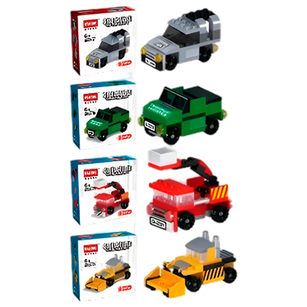 Конструктор Hsanhe N6027 Транспорт/ Разноцветный photo 4