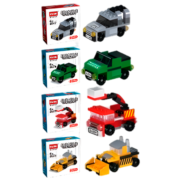 Конструктор Hsanhe N6027 Транспорт/ Разноцветный photo 4