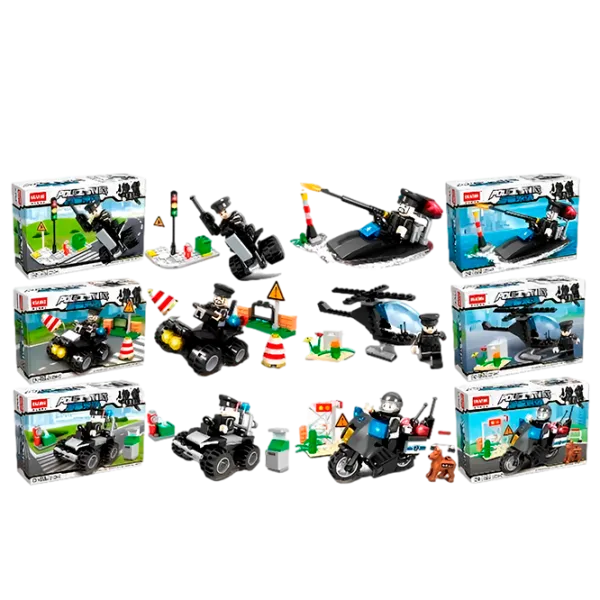 Конструктор Hsanhe 1068026 Транспорт/ Разноцветный photo 2