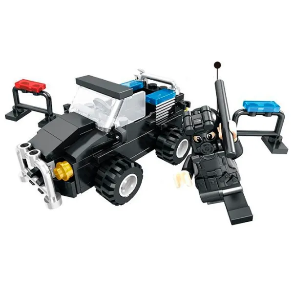 Конструктор Hsanhe 1068027 Полиция/ Черный photo 2