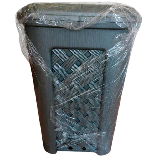 Coș de gunoi Tontarelli Arianna 18 l/ Plastic/ Brown photo 3
