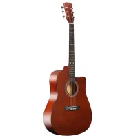 Chitară acustică Enjoy Set M4101 CF 4/ 4, Dreadnought, Brown photo 2