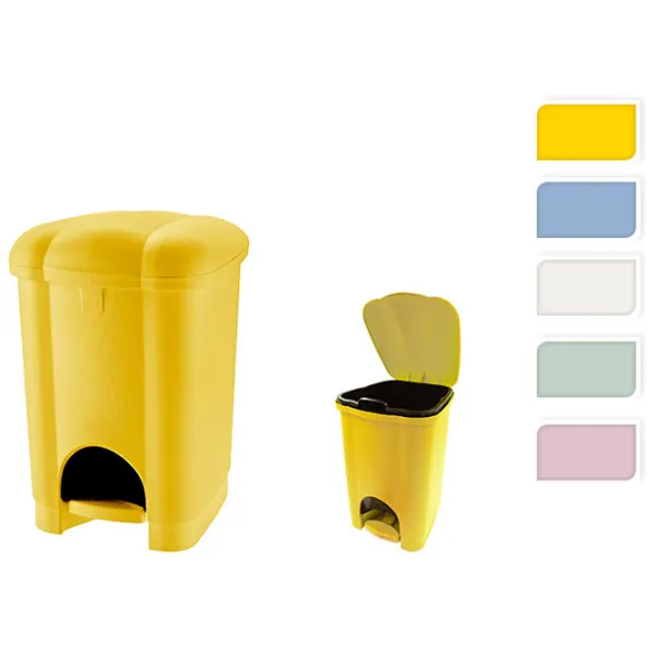 Coș de gunoi Tontarelli Carolina 6 l/ Plastic/ Multicolor photo 5