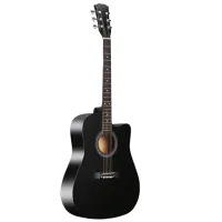 Chitară acustică Enjoy Set 2 M4101 BK 4/ 4, Dreadnought, Black photo 2
