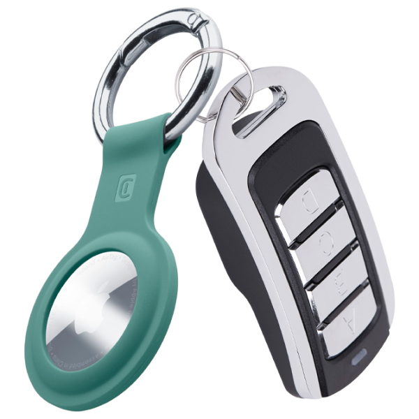 Husă pentru smart tracker Cellularline Key Ring Silver photo 3