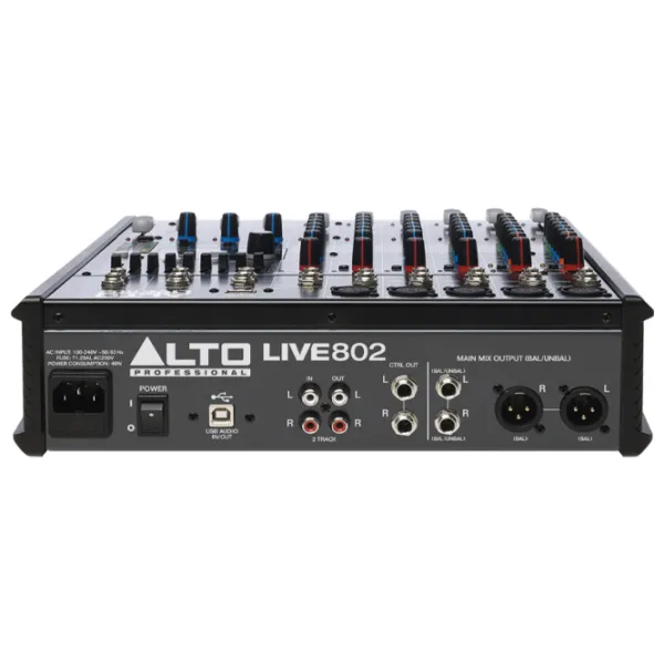 Mixer Analog Alto Live 802 pasiv / 20 Hz - 22 kHz / Black photo 3