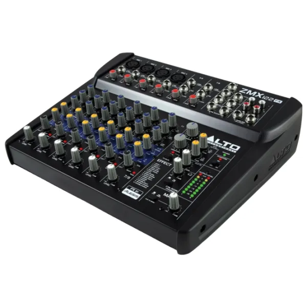 Миксер Aналоговый Alto ZMX122FX активный / 20 Гц - 20 кГц / Черный photo 2