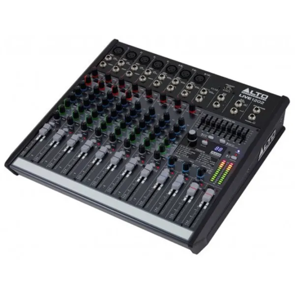 Mixer Analog Alto Live 1202 activ / 20 Hz - 20 kHz / Black photo 2