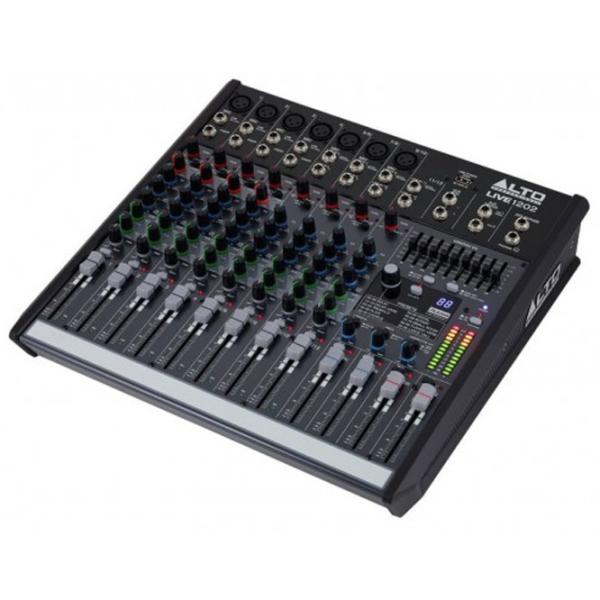 Mixer Analog Alto Live 1202 activ / 20 Hz - 20 kHz / Black photo 2