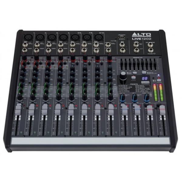 Mixer Analog Alto Live 1202 activ / 20 Hz - 20 kHz / Black photo 3