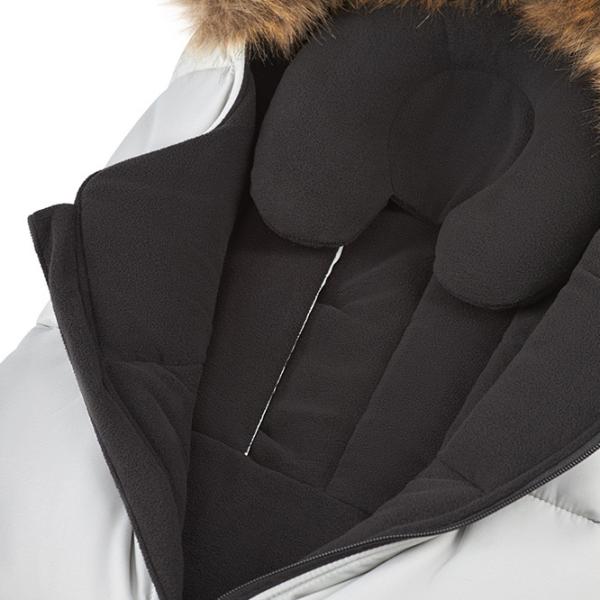 Husă pentru picioare Anex FW02 Blană artificială, poliester/ Light Gray photo 2