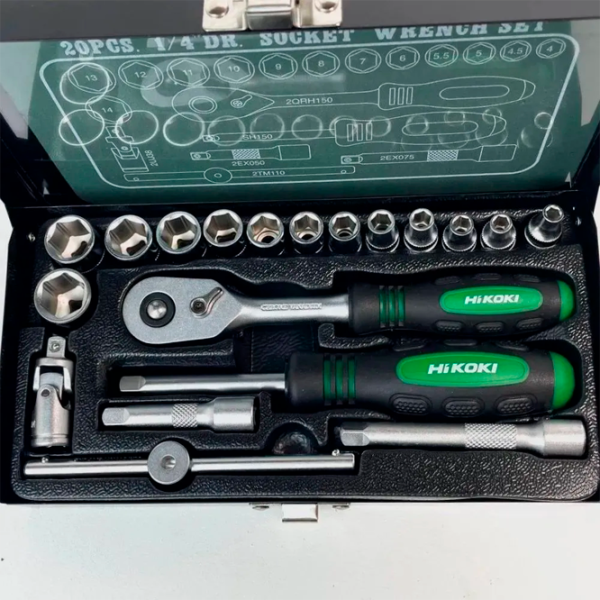 Набор инструментов Hikoki 774009 Количество в наборе: 20 шт. photo 4
