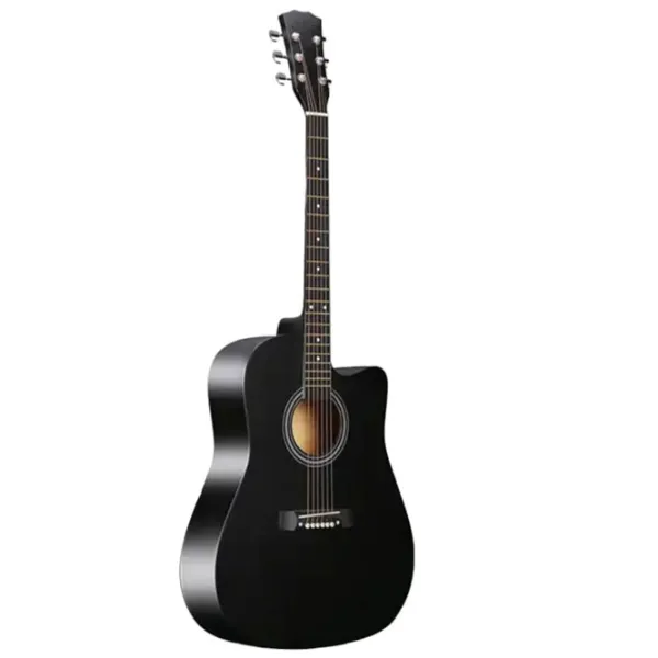 Chitară acustică Enjoy Set 3 M4101 BK 4/ 4, Dreadnought, Black photo 2
