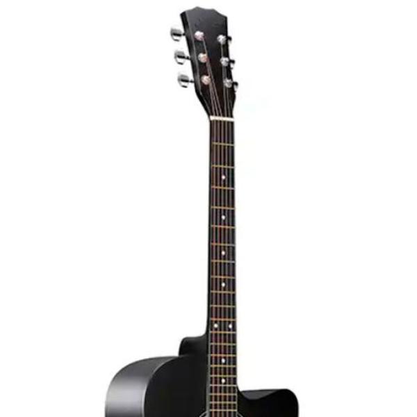 Chitară acustică Enjoy Set 3 M4101 BK 4/ 4, Dreadnought, Black photo 5