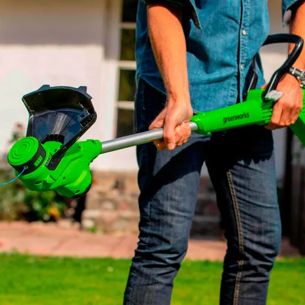 Motocoasă Greenworks G24LT28 cu acumulator/ Green photo 3