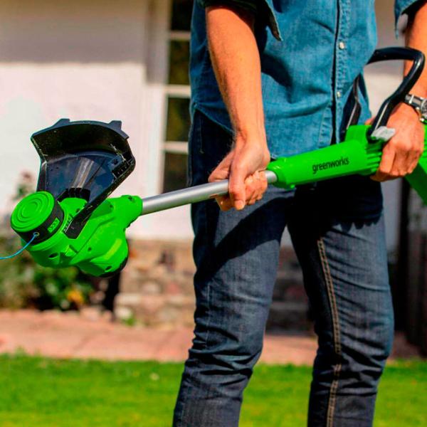 Motocoasă Greenworks G24LT28 cu acumulator/ Green photo 3